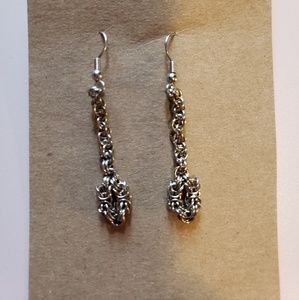 Chaine maille earrings